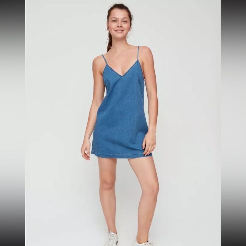 Wilfred Free Denim Vivienne Tank Dress